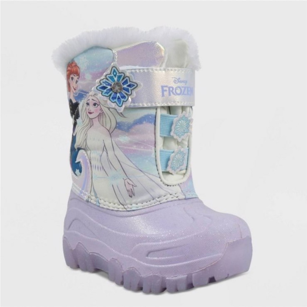 Toddler Girl Frozen Snow Boots